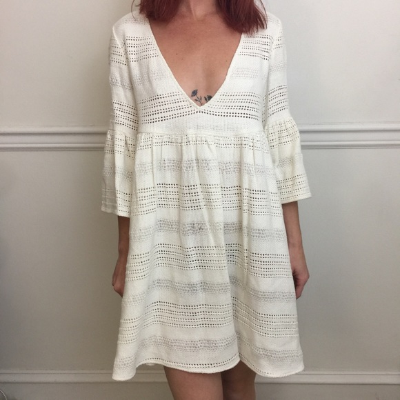MARA HOFFMAN Sold Out Crochet Beach Boho Dress - Picture 3 of 8